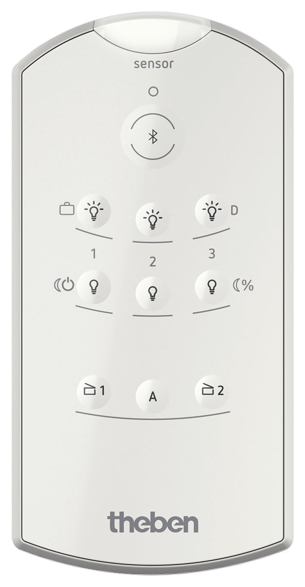 THEBEN Fernbedienung zur Kommunikation der theSenda Plug App mit den Meldern THEBEN Fernbedienung zur Kommunikation der theSenda Plug App mit den Meldern